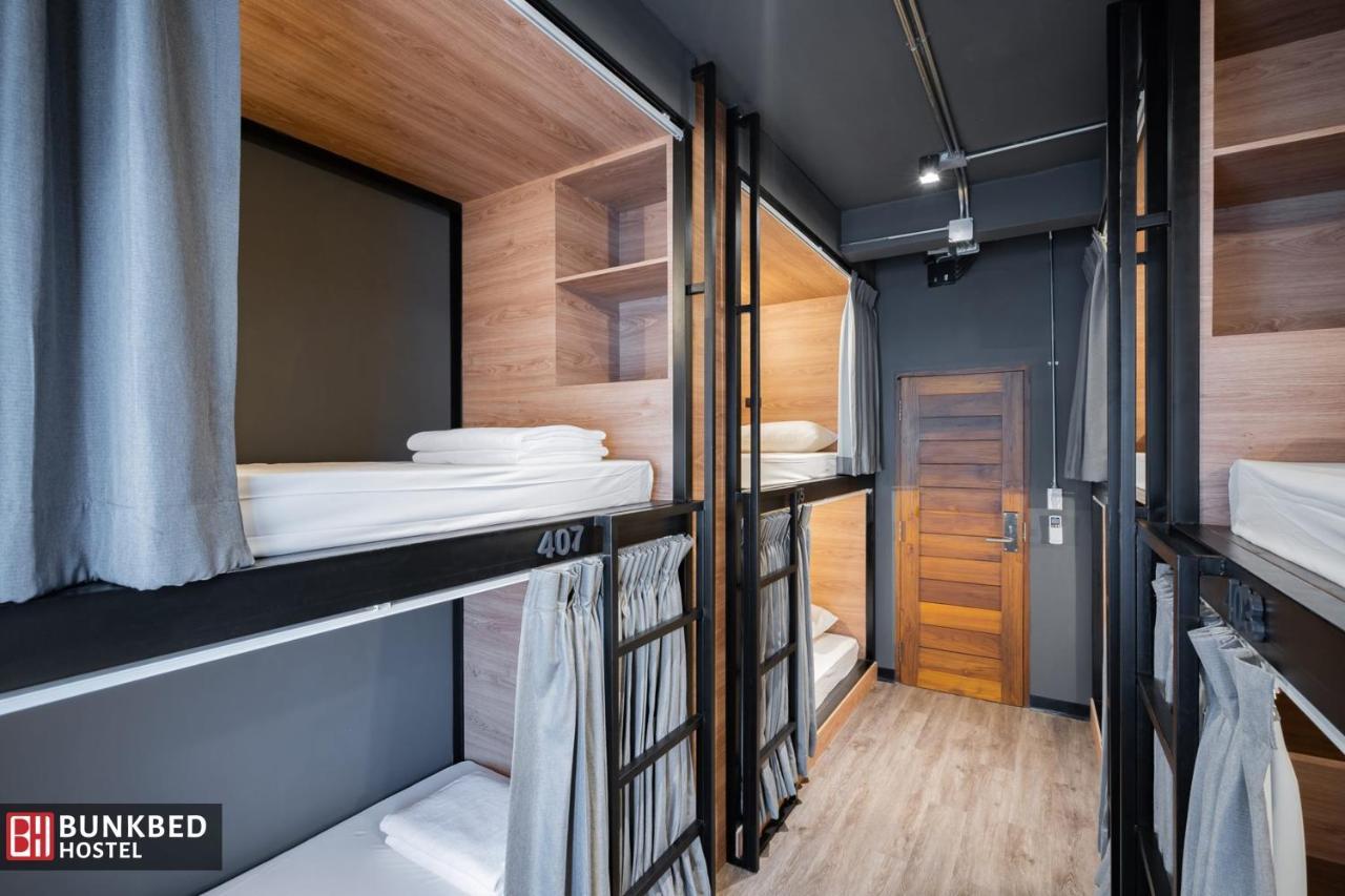 Bunkbed Hostel Makkasan ภายนอก รูปภาพ