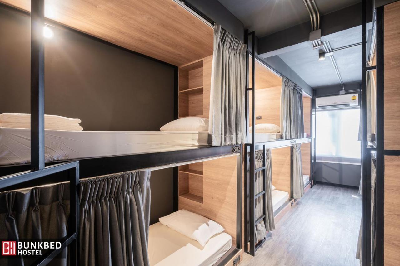 Bunkbed Hostel Makkasan ภายนอก รูปภาพ